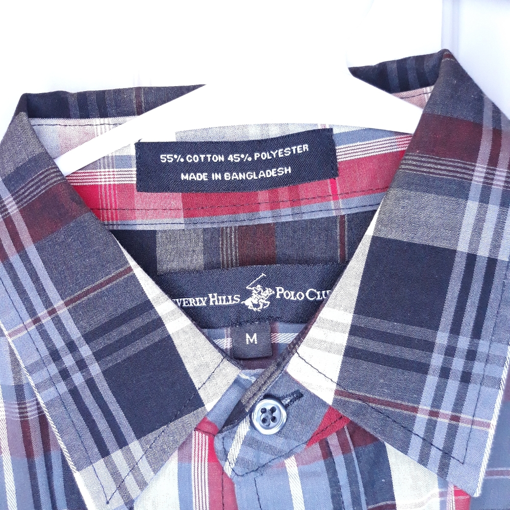 Beverly Hills polo club casual button down